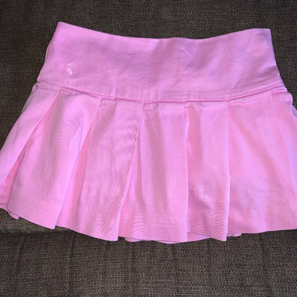 Girls Ralph Lauren pink tennis skirt sz. 5